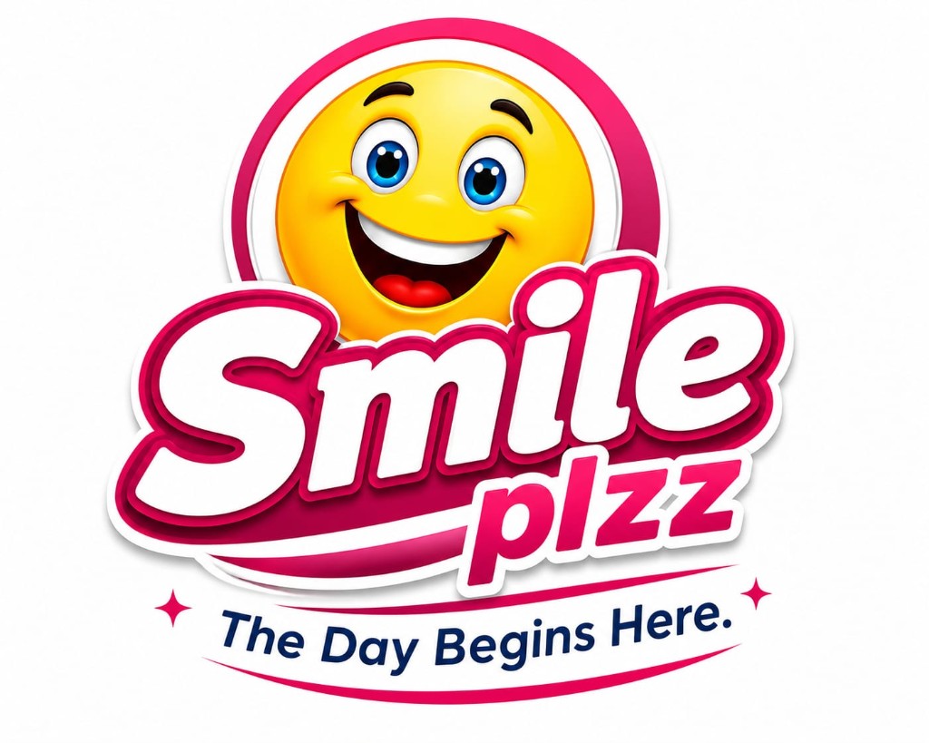 Smile plzz logo — The Day Begins Here